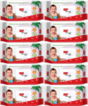 Luvlap Moisturising Wipes With Aloe Vera 72/W(10 Wipes)