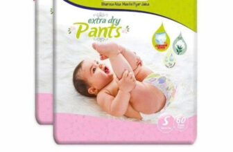 Little Angel Baby Diaper Pants (2 X60 Pcs) – S(120 Pieces)