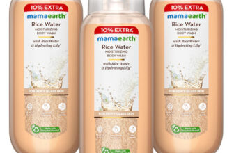 Mamaearth Rice Water Moisturizing Body Wash With Rice Water & Hydrating Lily Scent(3 X 275 Ml)