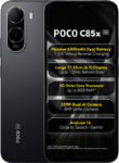 POCO C85x (Elite Black, 64 GB)(4 GB RAM)