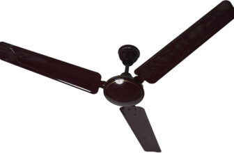 Bajaj Crest Turbo 1200Mm Brown Cf With 1 Year Warranty Ultra High Speed 1200 Mm Ceiling Fan(Dark Brown | Pack Of 1)