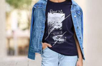 Roadster Printed Women Round Neck Dark Blue T-Shirt