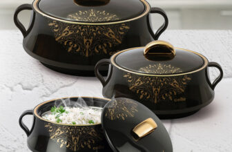 Cello Midas (500+1000+1500) Pack Of 3 Thermoware Casserole Set(500 Ml, 1000 Ml, 1500 Ml)