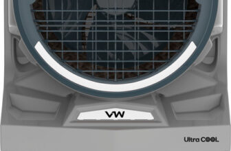 Vw 125 L Desert Air Cooler With Bacteria Free Cooling Pad Technology(Grey, Ultra Cool 125L)