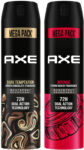 AXE Dark Temptation & Intense Deodorant Spray  –  For Men(430 ml, Pack of 2)