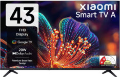 Xiaomi A Series 108 Cm (43 Inch) Full Hd Led Smart Google Tv With 200+ Free Channels | Hdr 10 | Dolby Audio | Premium Metal Bezel-Less Design | Dts X | Dts Virtual: X | Mi Tv(L43Mb-Afin)