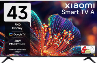 Xiaomi A Series 108 Cm (43 Inch) Full Hd Led Smart Google Tv With 200+ Free Channels | Hdr 10 | Dolby Audio | Premium Metal Bezel-Less Design | Dts X | Dts Virtual: X | Mi Tv(L43Mb-Afin)