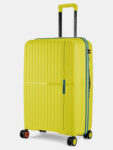 Nasher Miles Springfield Hard-Sided Polypropylene Check-In Luggage Green 75Cm Trolley Bag Check-In Suitcase 8 Wheels – 28 Inch