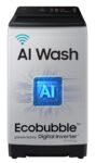 Samsung 8 Kg, 5 Star, AI Wash, AI Energy Mode, Wi-Fi, Ecobubble, AI VRT+, Super Speed, Soft Closing Door, Digital Inverter, Fully-Automatic Top Load Washing Machine (WA80F08S2LTL, Lavender Gray)