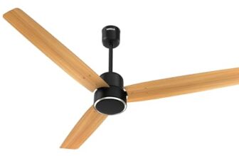 Havells FAB PRO BLDC 1200mm Ceiling Fan with 100% Pure Copper Motor | 5 Star Rating | Remote Controlled|Watt: 30|Air Flow: 225 cmm|Speed: 350 RPM| 3 Years Manufacturer Warranty(Pearl Wood Matt Black)