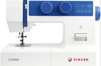Singer Fm Elegance Electric Sewing Machine 24 Built-In Stitches 450 Spm 2 Year Warranty White
