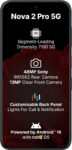 Ai+ Nova 2 Pro 5G (Black, 128 GB)(6 GB RAM)