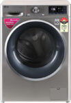 Lg 7 Kg With Inverter Fully Automatic Front Load Washing Machine With In-Built Heater Silver(Fht1207Zns)