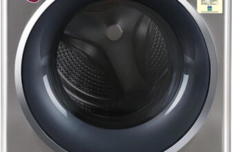 Lg 7 Kg With Inverter Fully Automatic Front Load Washing Machine With In-Built Heater Silver(Fht1207Zns)