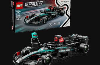 Lego Speed Champions Mercedes-Amg F1 W15 Race Car Toy Vehicle 77244 (267 Blocks)(Multicolor)