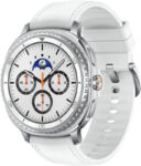 Samsung Galaxy Watch8 Classic (46Mm Bluetooth)(White Strap, Large)
