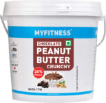 Myfitness Chocolate Peanut Butter- Crunchy 26G High Protein Spread(2500 G)