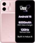 Hmd Vibe2 5G (Peach Pink, 128 Gb)(4 Gb Ram)