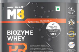 Muscleblaze Biozyme Whey Pr With Creatine Monohydrate & Astragin Whey Protein(907 G, Molten Chocolate Cake)
