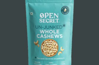 Open Secret Premium Whole Kaju – High Protein Dry Fruit, Fasting Vrat Special Cashews(1 X 1 Kg)