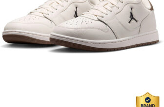 Nike Jordan Court Connect Low Sneakers For Men(Beige , 8)