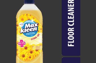 Maxkleen Disinfectant Surface & Floor Cleaner Liquid, Suitable For All Floor Cleaner Mops Citrus Joy(625 Ml)