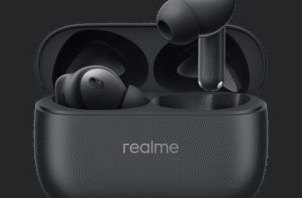 Realme Buds T310 With 12.4Mm Driver, 46Db Anc, Spatial Audio And Upto 40 Hours Playback Bluetooth(Vibrant Black, True Wireless)