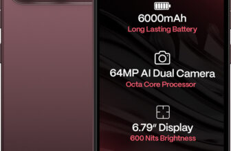 Boltt Ace 5G (Burgundy Bliss, 64 Gb)(4 Gb Ram)