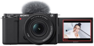 Sony Zv-E10K/Bq In5 Mirrorless Camera Body With 16-50Mm Zoom Lens(Black)
