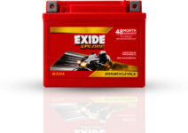 EXIDE 4LB Battery for two wheeler 4 Ah Battery for Bike