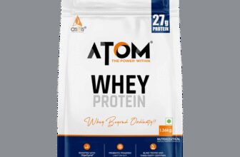 As-It-Is Nutrition Atom Whey Protein(1.36 Kg, Double Rich Chocolate)
