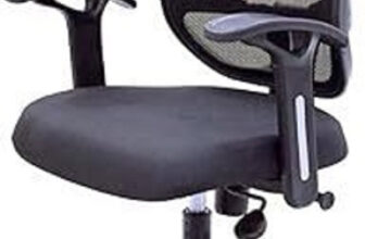 Maestro Home & Office Mesh Chair With Fixed Handles – Comfortable Desk Chair(Pack Of 1) Plastic Bar Chair(Finish Color – Black, Diy(Do-It-Yourself))