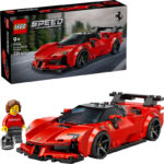 Lego Speed Champions Ferrari Sf90 Xx Stradale Sports Car 77254(Multicolor)