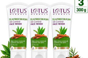 Lotus Herbals Teatreewash  | With Tea Tree Oil & Cinnamon | Anti Acne | Oil Control | Face Wash(300 G)