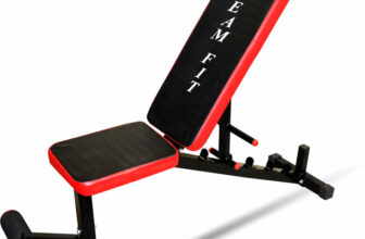Dreamfit Premium Heavy Steel Bench With High Density Foam & 7 Adjustable Positions Multipurpose Fitness Bench