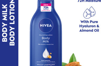 Nivea Nourishing Body Milk With 72H Moisture, Hyaluron & Almond Oil(625 Ml)