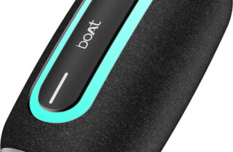 Boat Stone 350 Plus ,8H Battery,Voice Assistant,Tws Mode,Bt V6.0,With Mic 12 W Bluetooth Speaker(Titanium Black, Mono Channel)