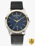 Titan Titan Workwear Midnight Blue Dial Black Leatherstrap Analog Watch  – For Men