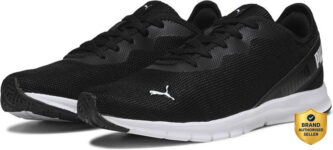 Puma Hustle V2 Sneakers For Men(Black , 10)