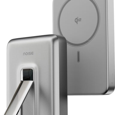 Noise 10000 Mah 22.5 W Wired & Wireless With Magsafe Compact Pocket Size Power Bank(Silver, Lithium Polymer, Fast Charging For Mobile, Earbuds, Smartwatch, Smartband, Speaker, Tablet, Laptop, Trimmer)