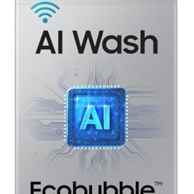 Samsung 8 Kg, 5 Star, AI Wash, AI Energy Mode, Wi-Fi, Ecobubble, AI VRT+, Super Speed, Soft Closing Door, Digital Inverter, Fully-Automatic Top Load Washing Machine (WA80F08S2LTL, Lavender Gray)
