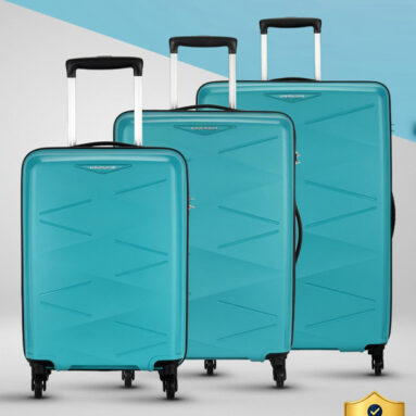 Kamiliant By American Tourister (Small 55 Cm | Medium 68 Cm | Large 79 Cm)Combination Lock – Triprism Cabin & Check-In Set 4 Wheels – 30 Inch