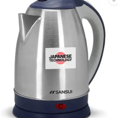 Sansui Instant Pro 1.8 Electric Kettle(1.8 L, Silver, Blue)