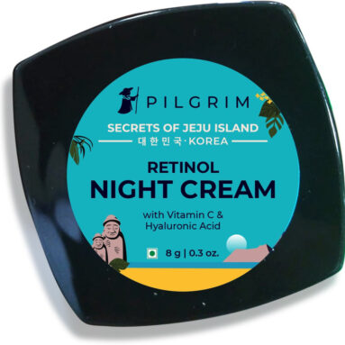 Pilgrim Retinol Night Cream With Vitamin C | Anti Ageing | For Wrinkles & Fine Lines(8 G)