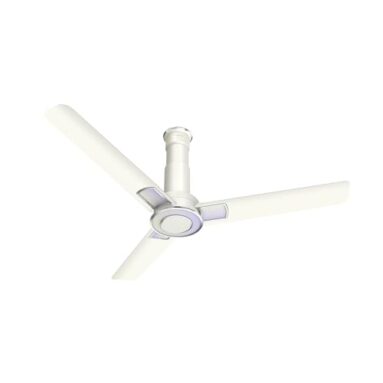 Havells Ioniq Es 1200Mm Ceiling Fan, Energy Efficient For Superior Air Delivery, Low Power Consumption & Elegant Design | 2 Years Manufacturer Warranty | Rainbow White