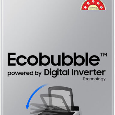 Samsung 7 Kg 5 Star, Ecobubble, Soft Closing Door, Digital Inverter Fully Automatic Top Load Washing Machine Grey(Wa70Bg4441Yytl)