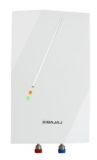 Bajaj Skive 5 Litre Instant Water Heater For Home| High Grade Ss Tank| Multiple Safety System| Suitable For High Rise| Shock Resistant| Rust Proof Outer| 5-Year* Tank Warranty By Bajaj 【White】