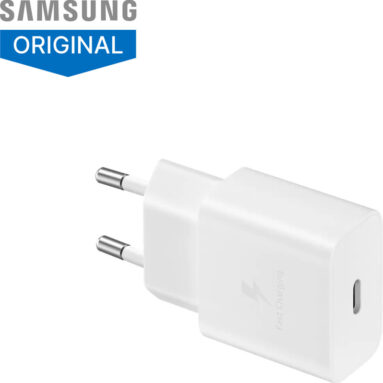 Samsung 15 W 3 A Wall Charger For Mobile(White)