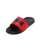 Puma Unisex-Adult Slide Max Black-For All Time Red Slide Sandal – 6 Uk (39453703)