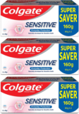 Colgate Sensitive Everyday Protection Tooth Paste For Sensitive Teeth, Combo Pack 160Gx3 Toothpaste(480 G, Pack Of 3)